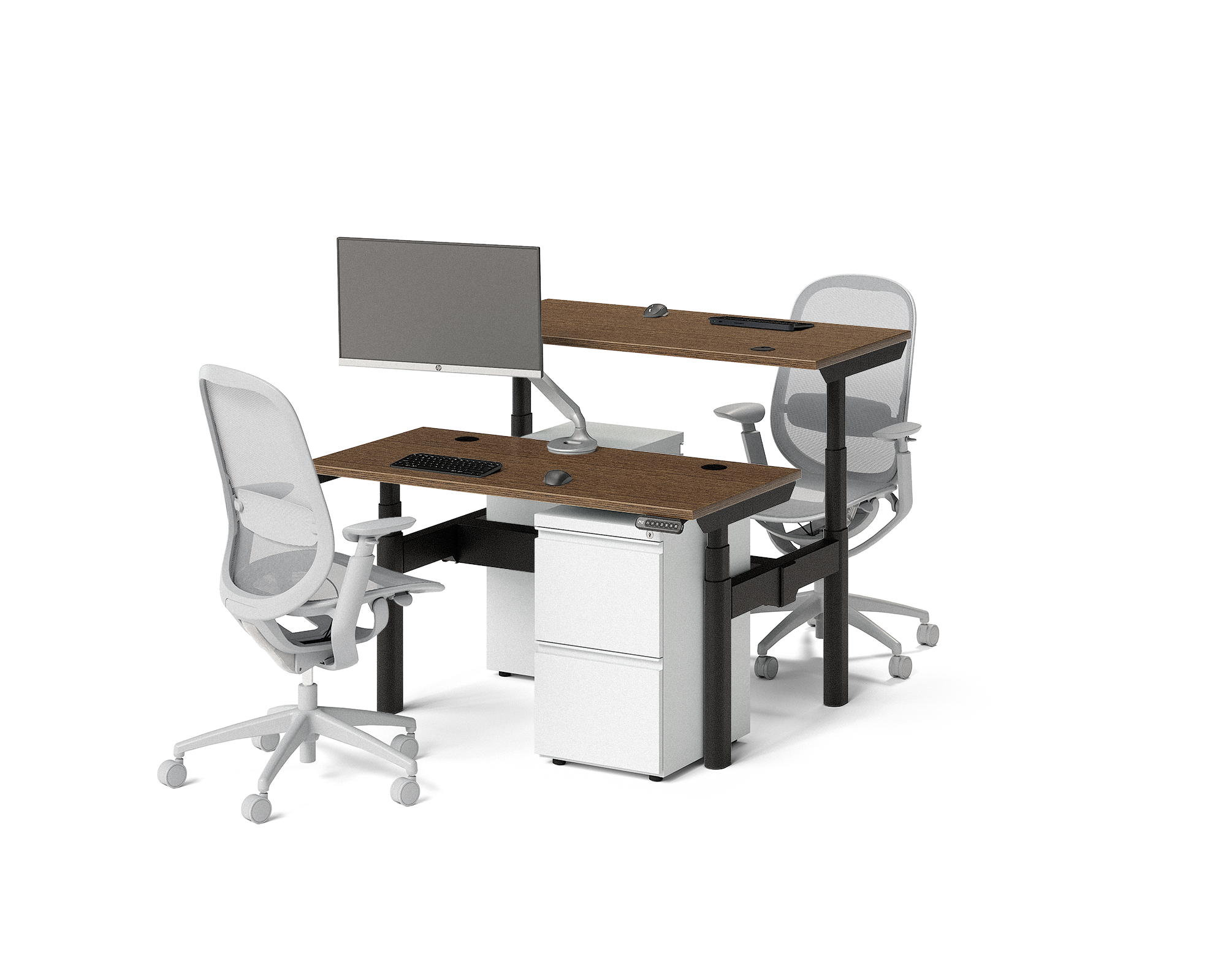Sol Adjustable-Height Desks for 2