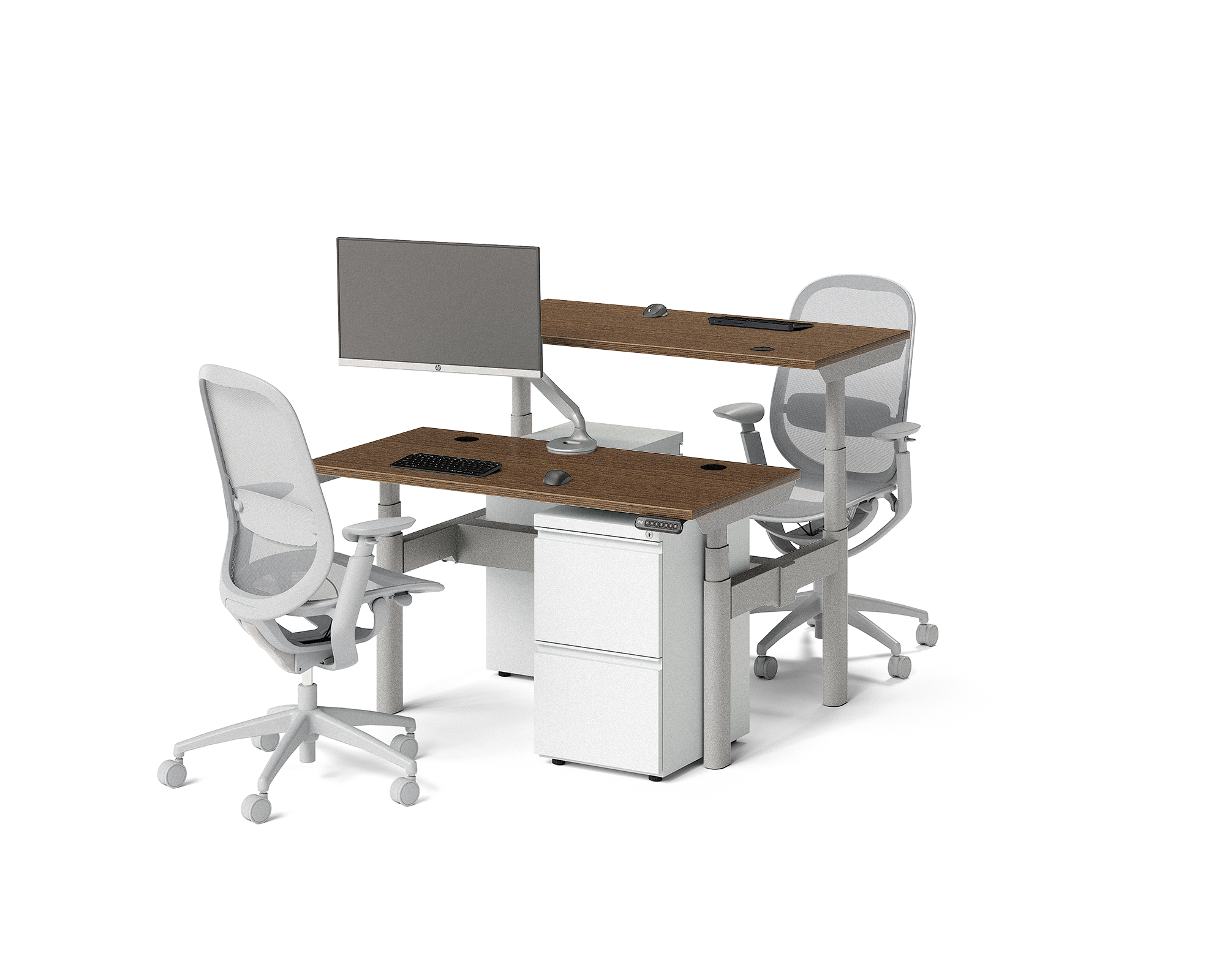 Sol Adjustable-Height Desks for 2