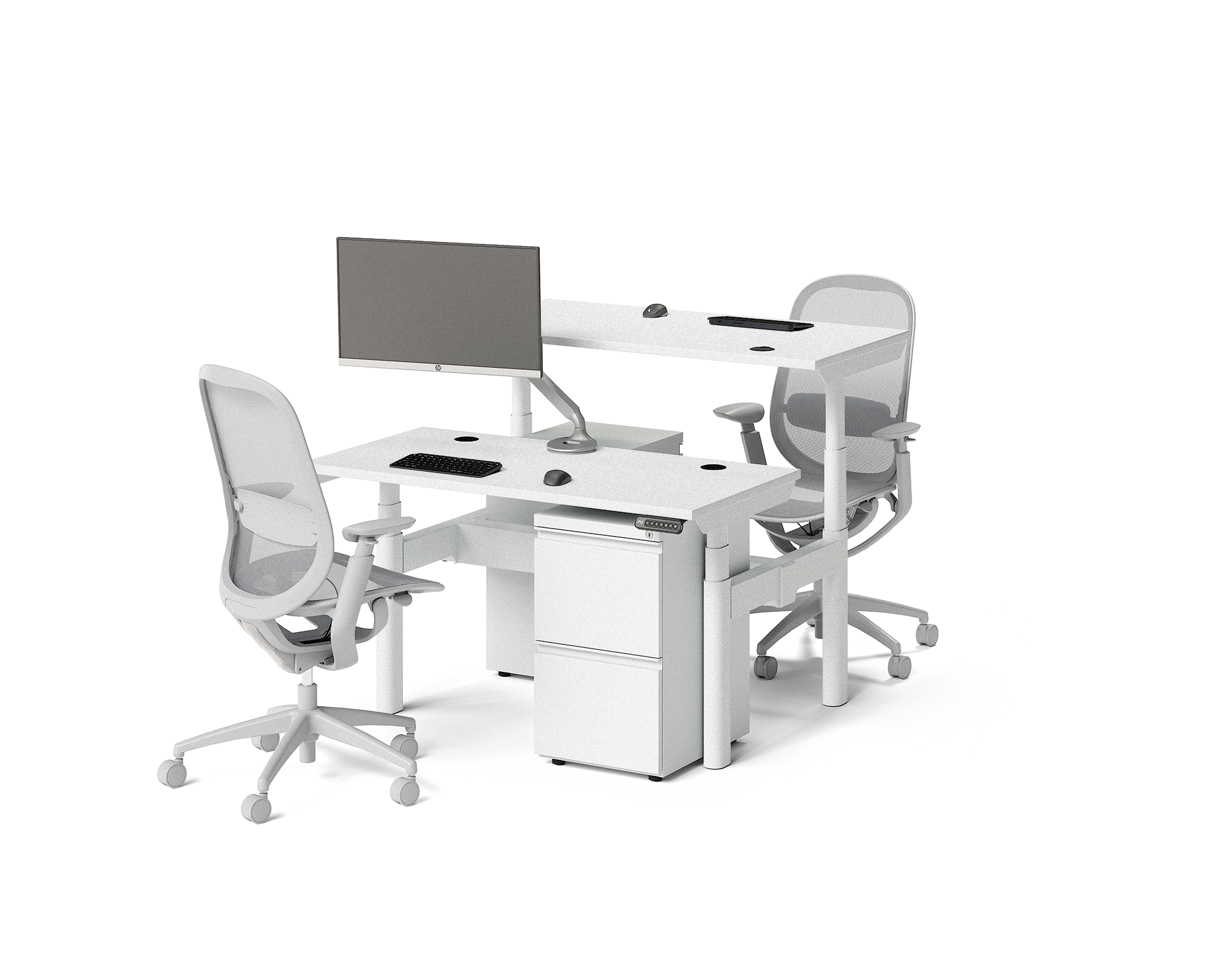 Sol Adjustable-Height Desks for 2