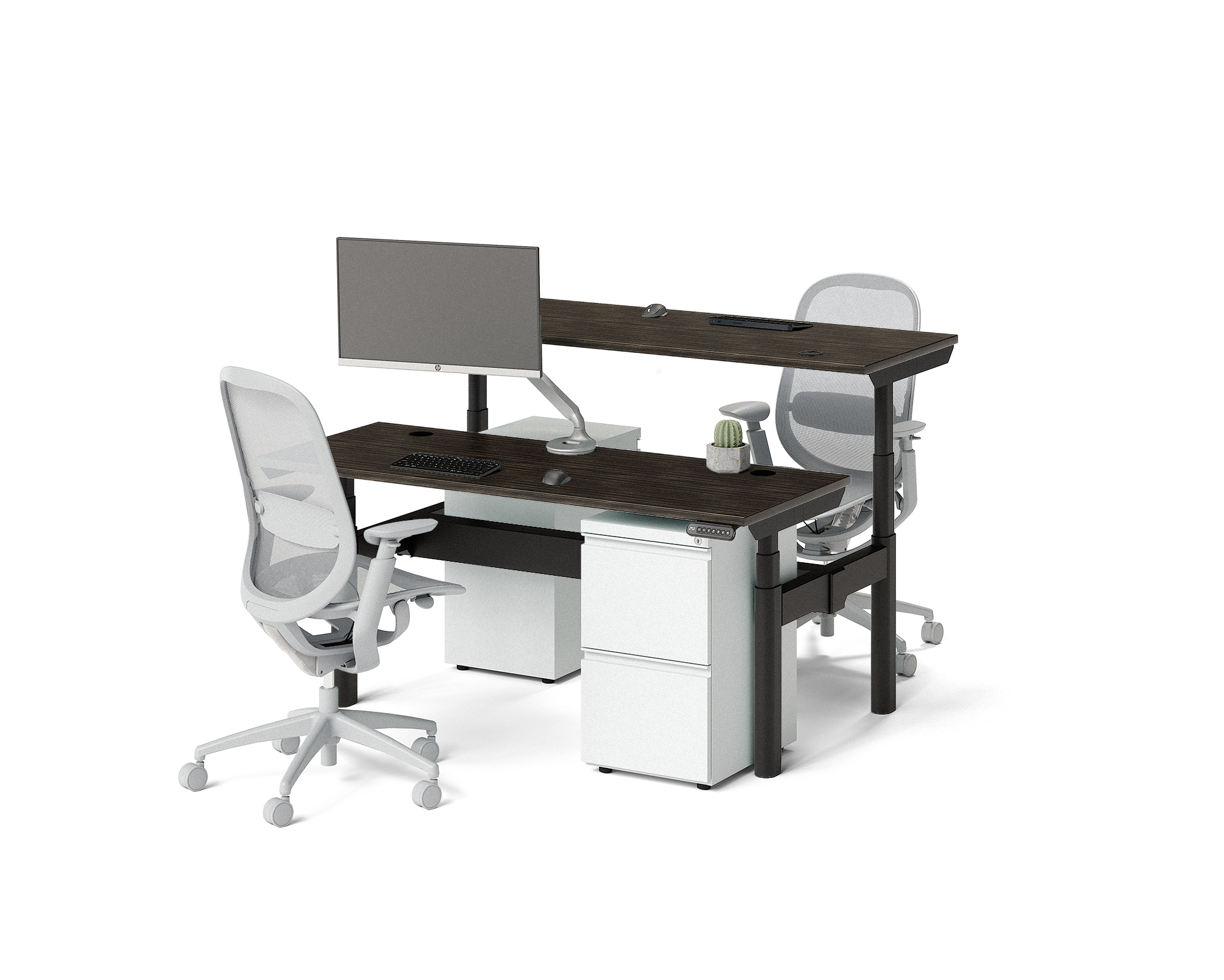 Sol Adjustable-Height Desks for 2