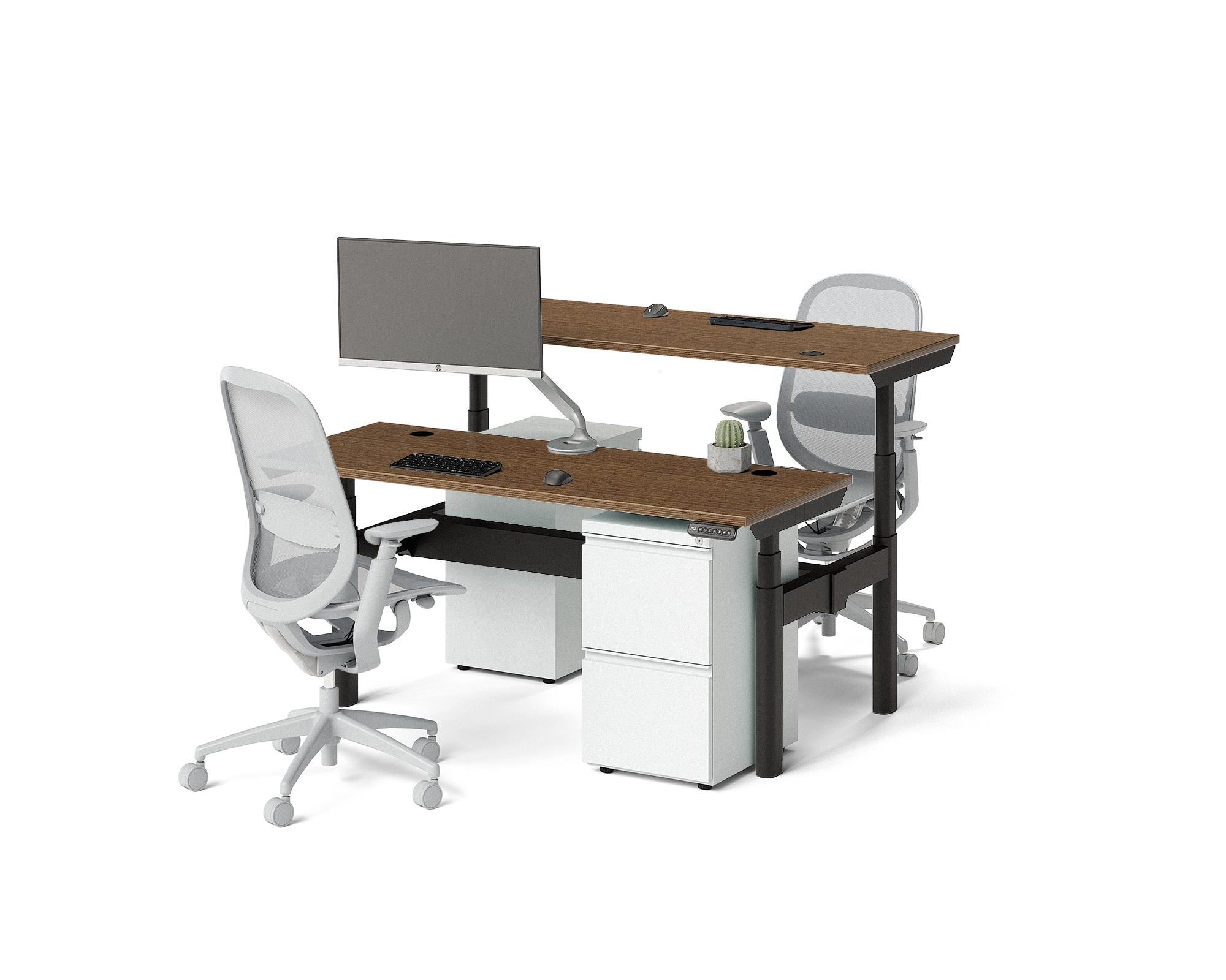 Sol Adjustable-Height Desks for 2