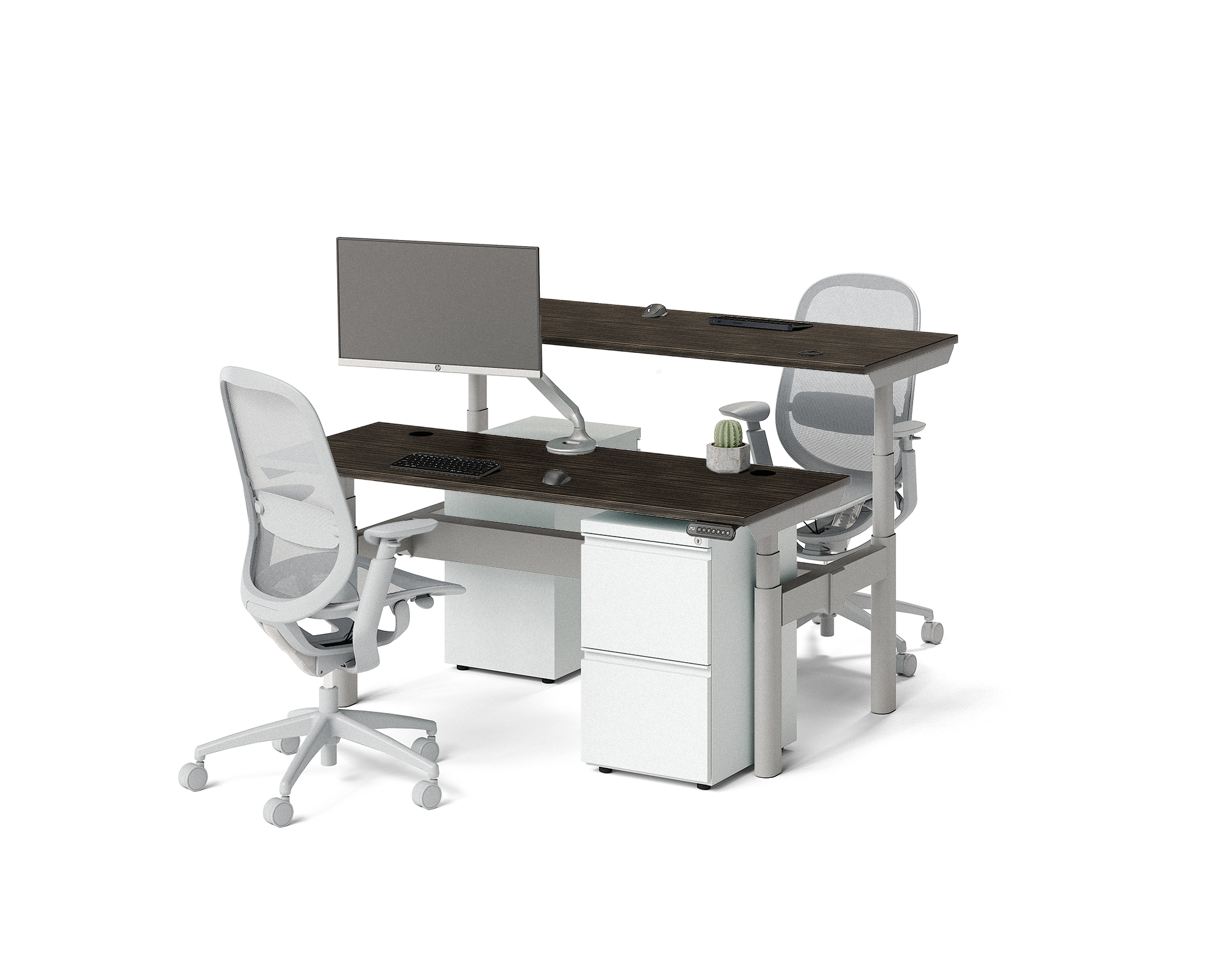 Sol Adjustable-Height Desks for 2