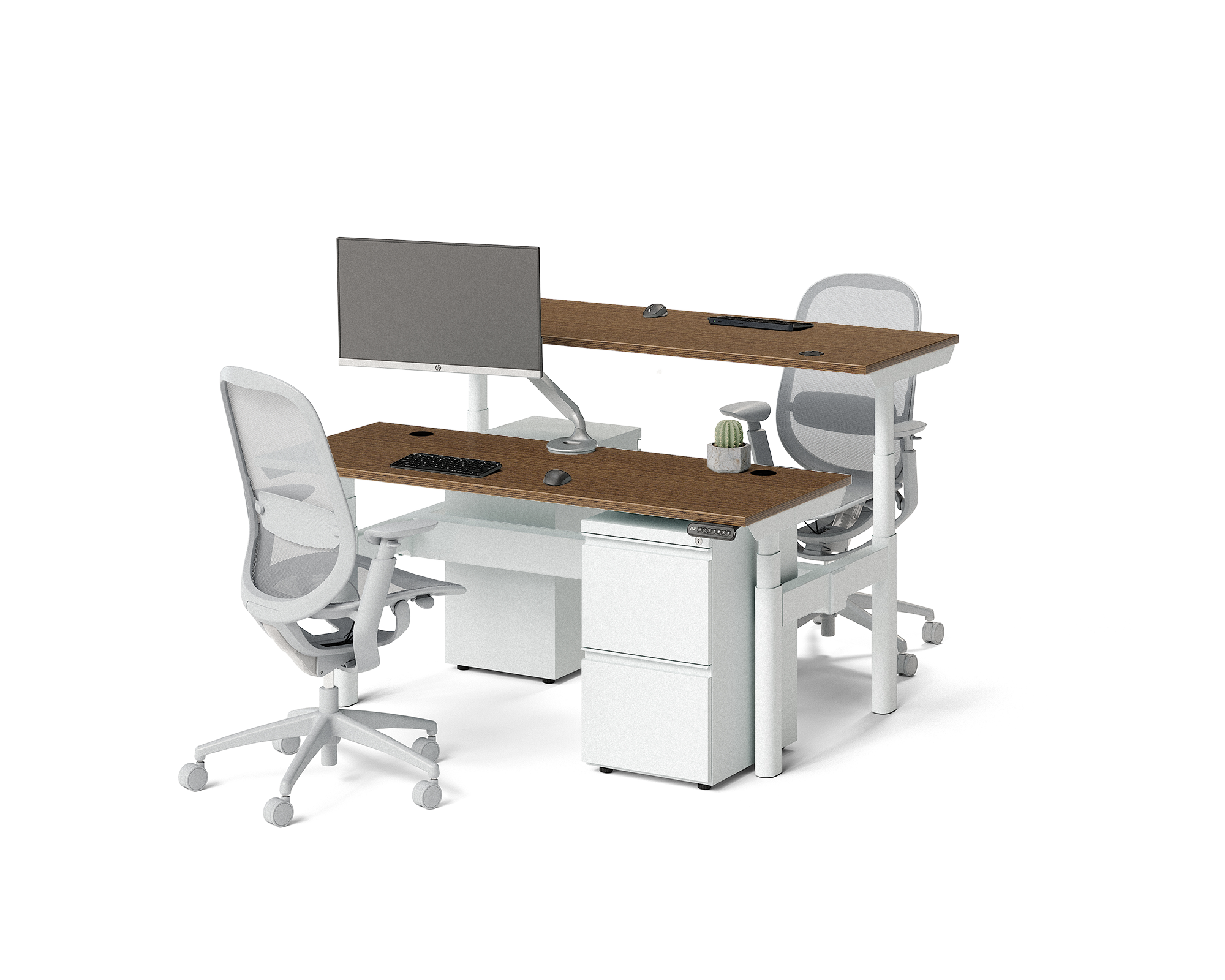 Sol Adjustable-Height Desks for 2