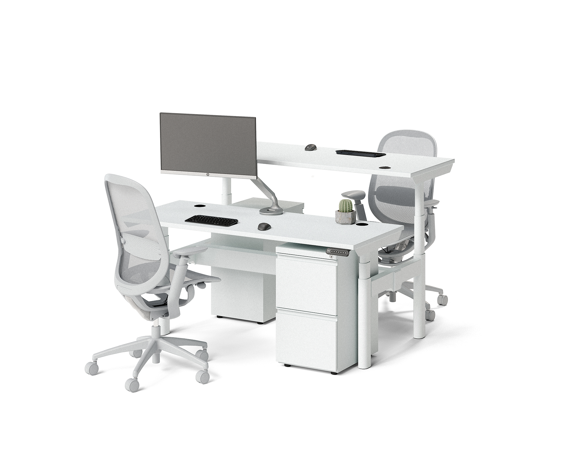 Sol Adjustable-Height Desks for 2