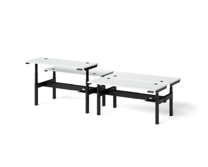 Sol Adjustable-Height Desks for 4