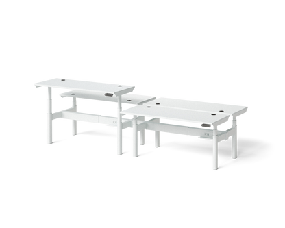Sol Adjustable-Height Desks for 4