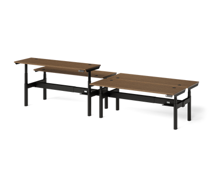 Sol Adjustable-Height Desks for 4