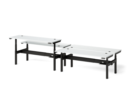 Sol Adjustable-Height Desks for 4