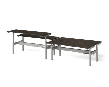 Sol Adjustable-Height Desks for 4