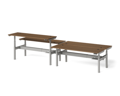 Sol Adjustable-Height Desks for 4