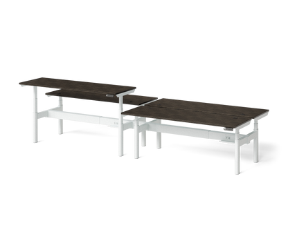 Sol Adjustable-Height Desks for 4