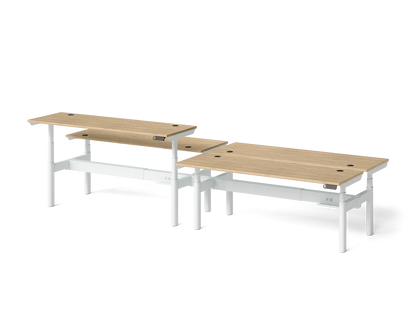 Sol Adjustable-Height Desks for 4