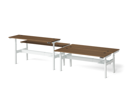 Sol Adjustable-Height Desks for 4