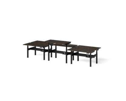 Sol Adjustable-Height Desks for 6