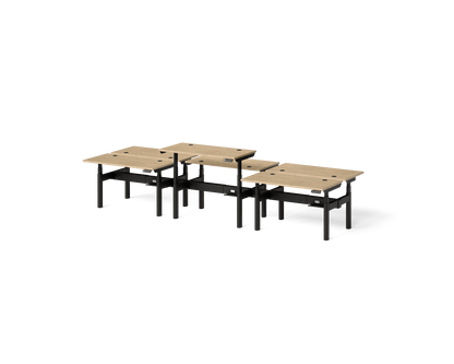Sol Adjustable-Height Desks for 6