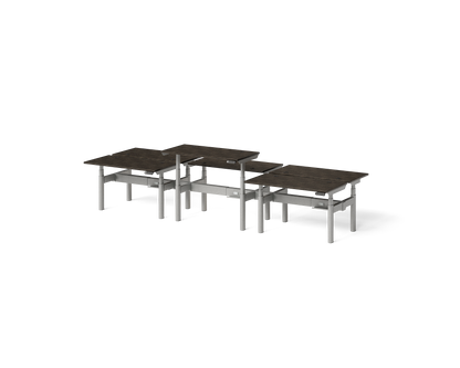 Sol Adjustable-Height Desks for 6
