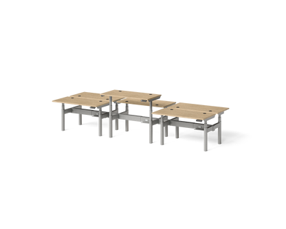 Sol Adjustable-Height Desks for 6