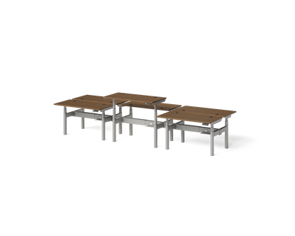 Sol Adjustable-Height Desks for 6