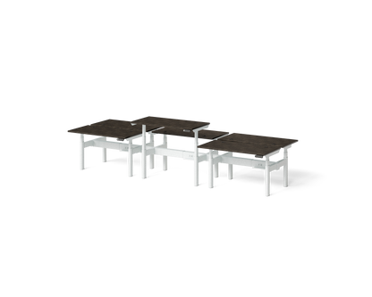 Sol Adjustable-Height Desks for 6