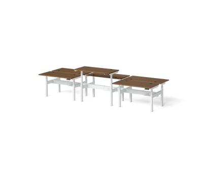 Sol Adjustable-Height Desks for 6