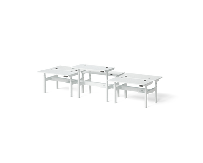 Sol Adjustable-Height Desks for 6