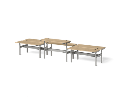 Sol Adjustable-Height Desks for 6