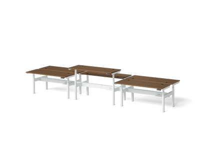 Sol Adjustable-Height Desks for 6