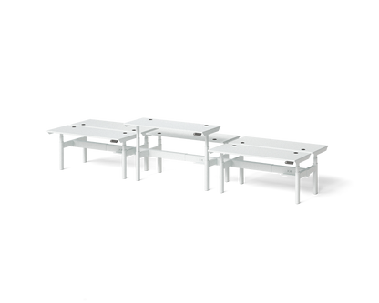 Sol Adjustable-Height Desks for 6