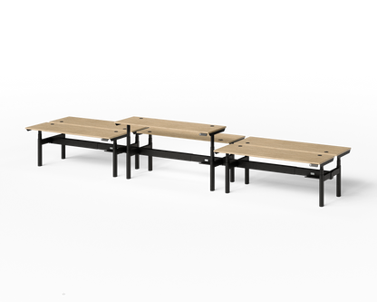 Sol Adjustable-Height Desks for 6