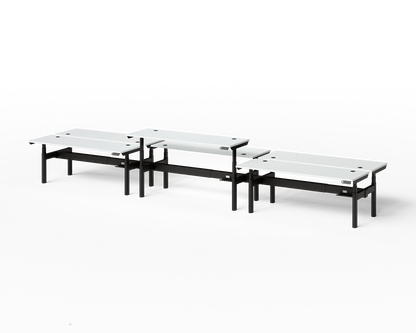 Sol Adjustable-Height Desks for 6