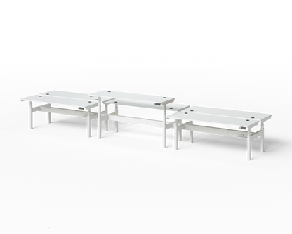 Sol Adjustable-Height Desks for 6