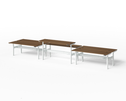 Sol Adjustable-Height Desks for 6