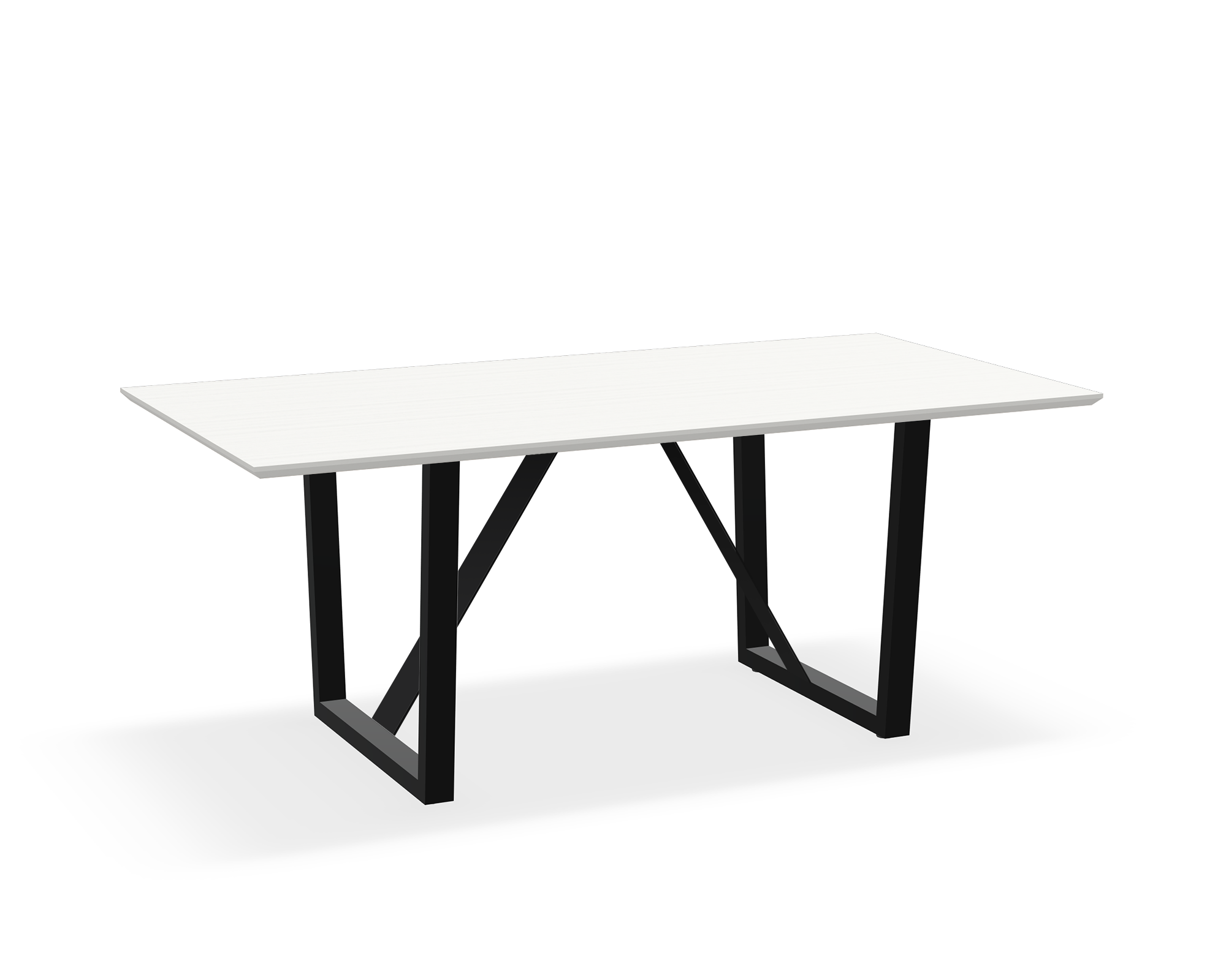 THREE60 Conference Table – Sleigh Leg