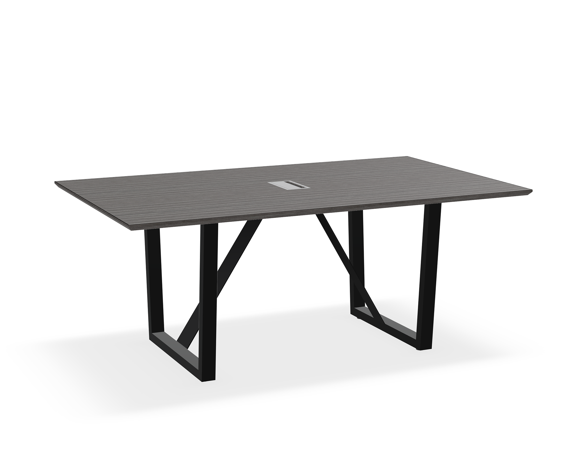 THREE60 Conference Table – Sleigh Leg