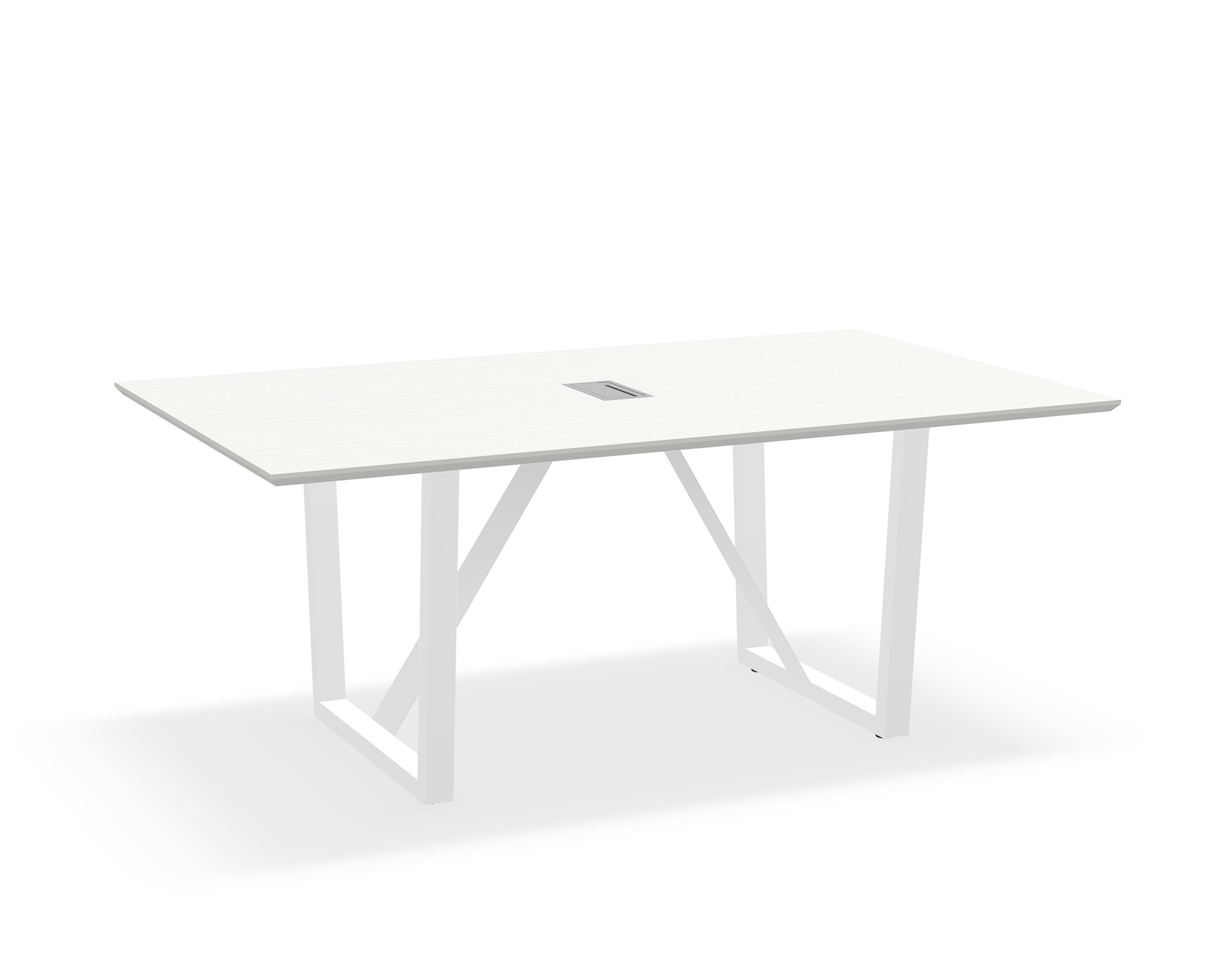THREE60 Conference Table – Sleigh Leg