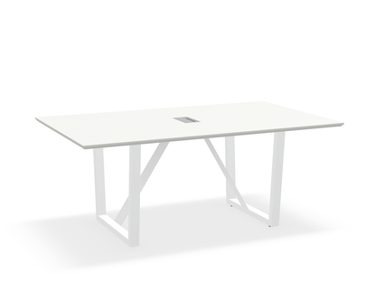 THREE60 Conference Table – Sleigh Leg
