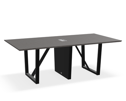 THREE60 Conference Table – Sleigh Leg