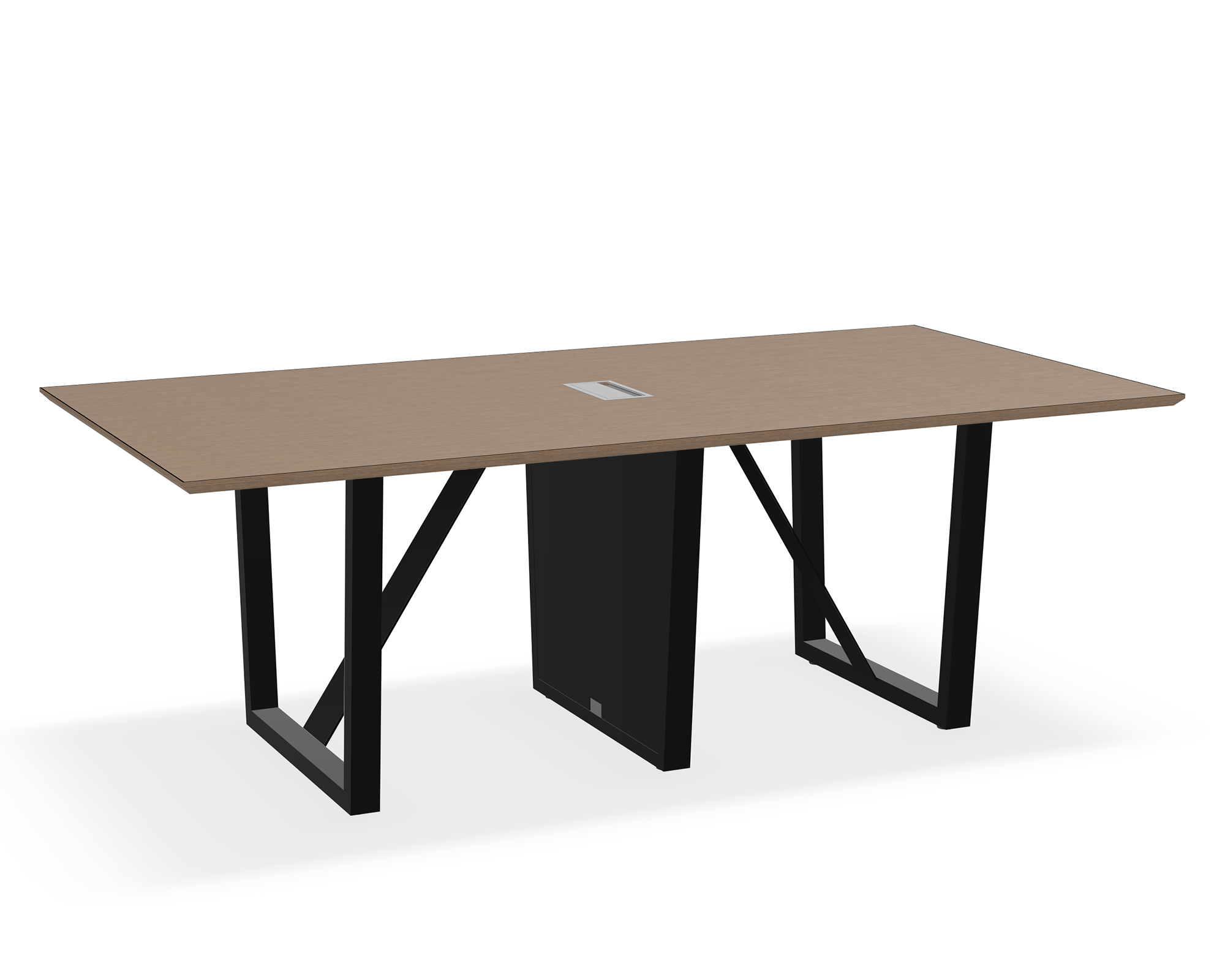 THREE60 Conference Table – Sleigh Leg