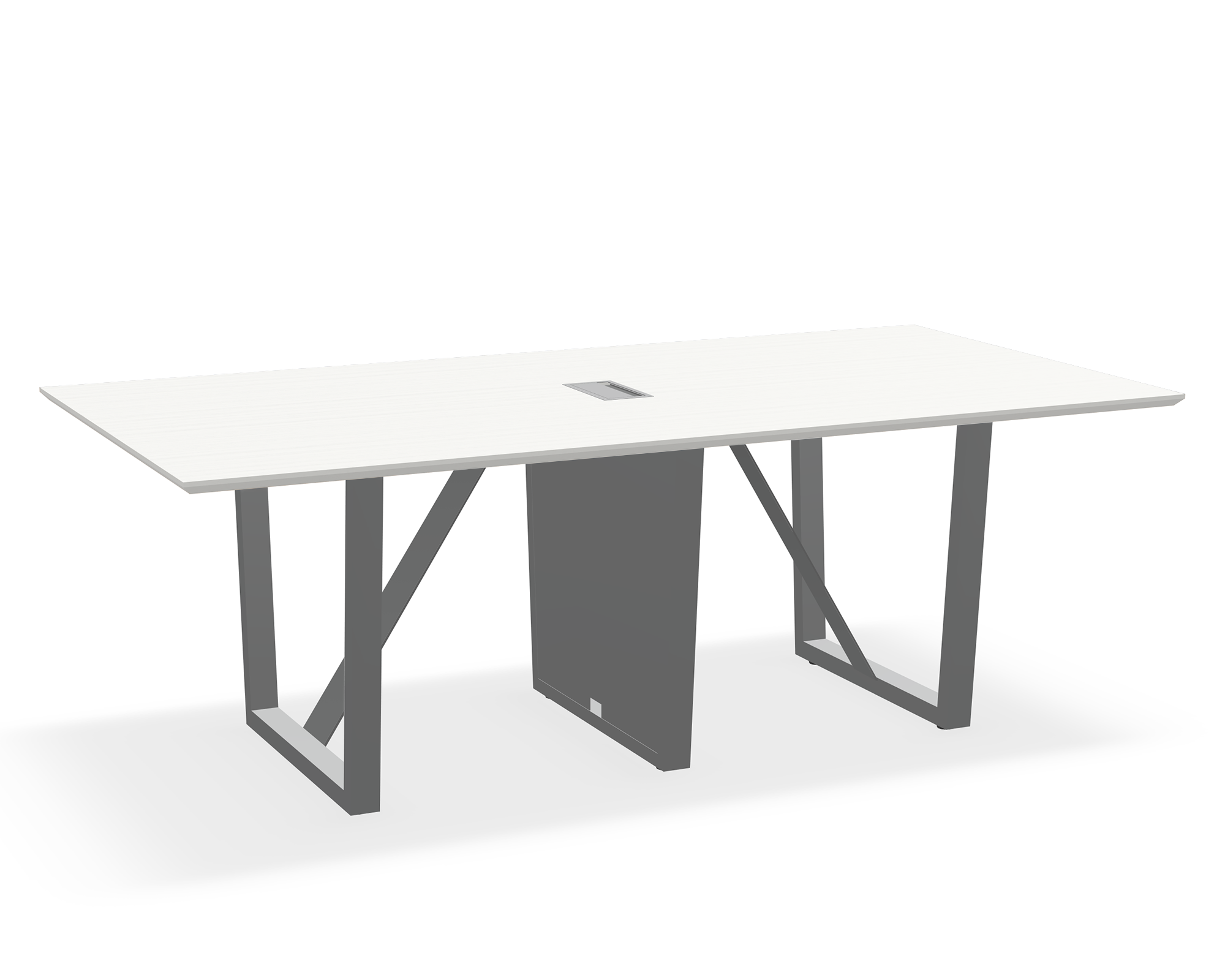 THREE60 Conference Table – Sleigh Leg