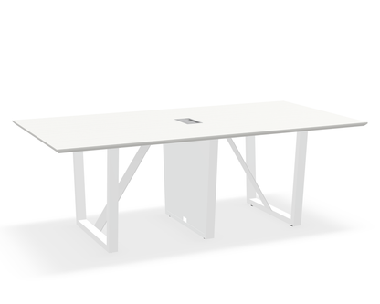 THREE60 Conference Table – Sleigh Leg