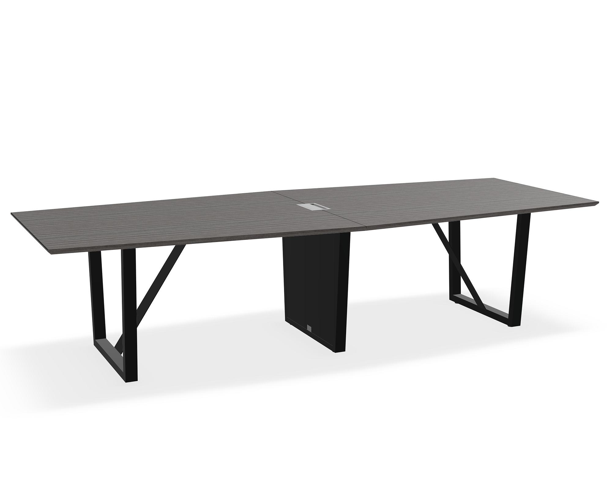 THREE60 Conference Table – Sleigh Leg
