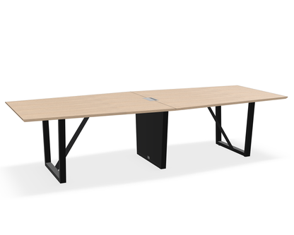 THREE60 Conference Table – Sleigh Leg