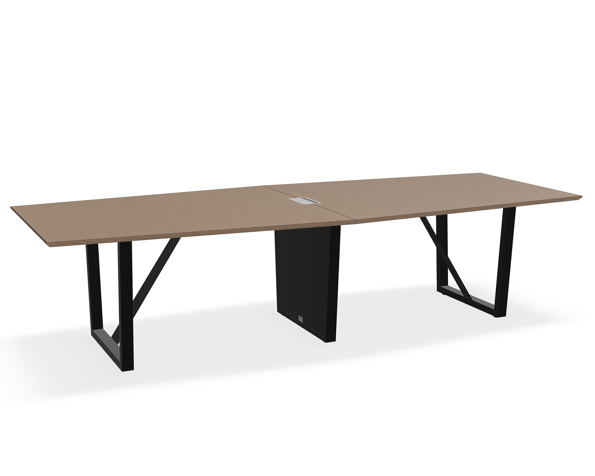 THREE60 Conference Table – Sleigh Leg
