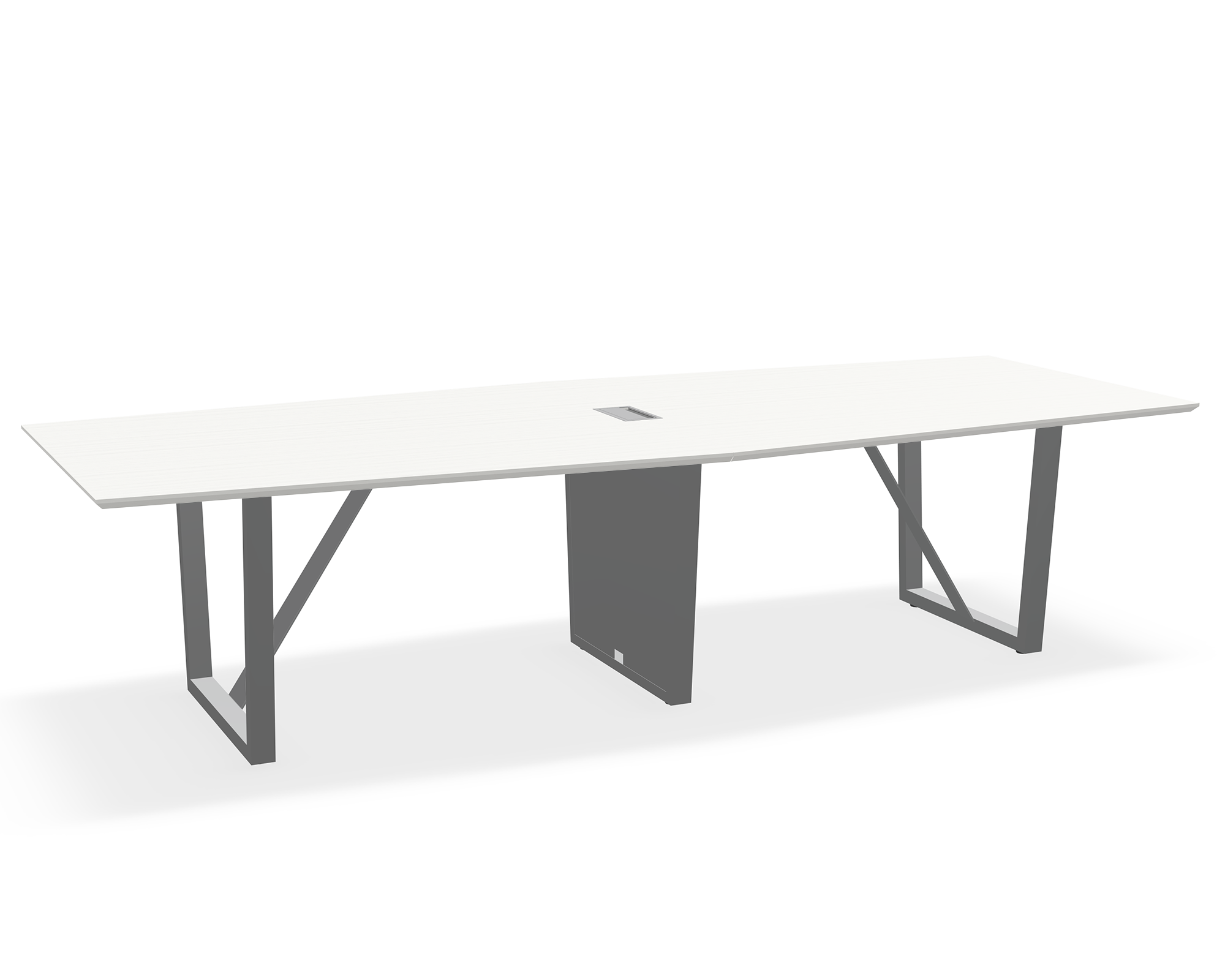 THREE60 Conference Table – Sleigh Leg