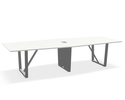 THREE60 Conference Table – Sleigh Leg