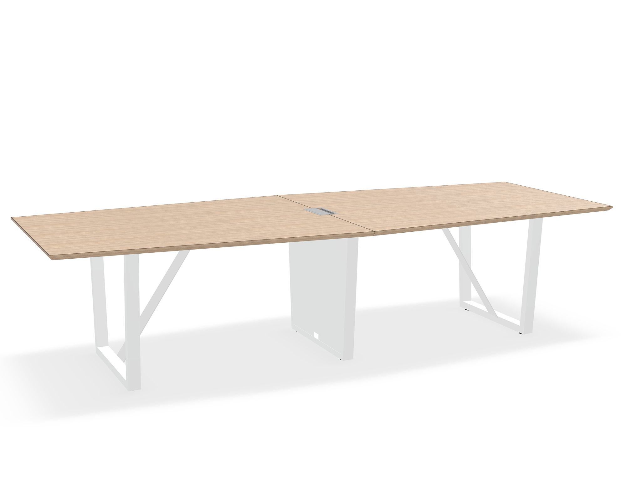 THREE60 Conference Table – Sleigh Leg