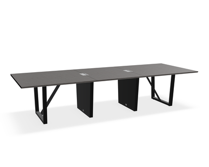 THREE60 Conference Table – Sleigh Leg