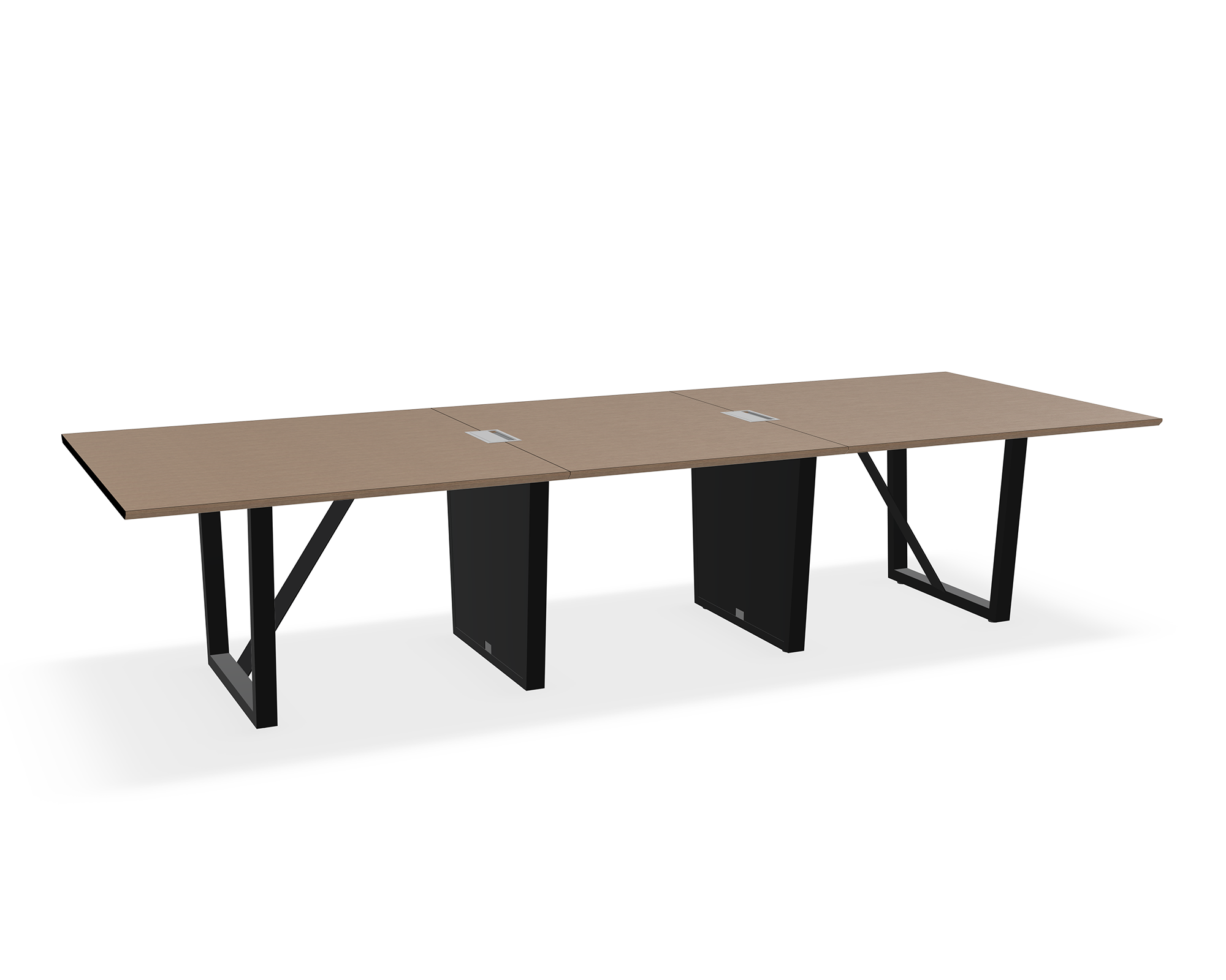 THREE60 Conference Table – Sleigh Leg