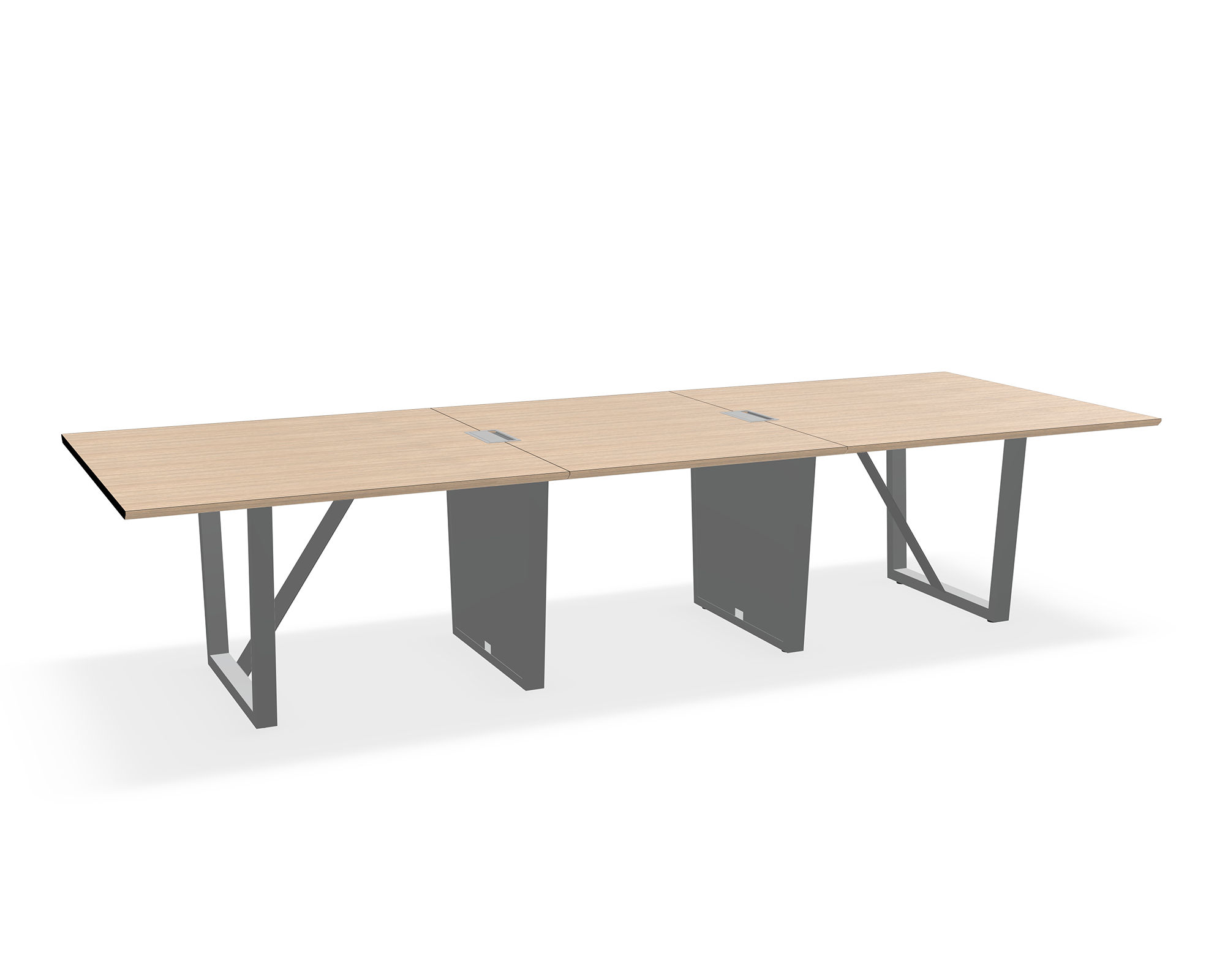 THREE60 Conference Table – Sleigh Leg