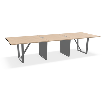 THREE60 Conference Table – Sleigh Leg